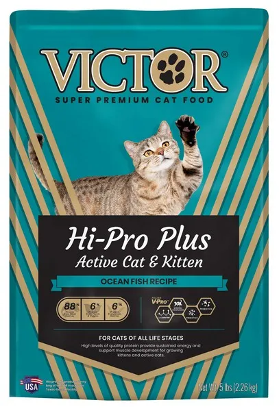 5 Lb Victor Hi-Pro Plus Active Cat/Kitten - Health/First Aid